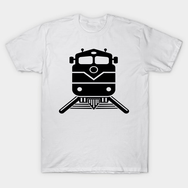 Train driver design railway locomotive T-Shirt by HBfunshirts